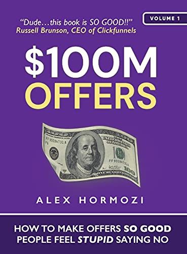 $100M Offers by Alex Hormozi book cover